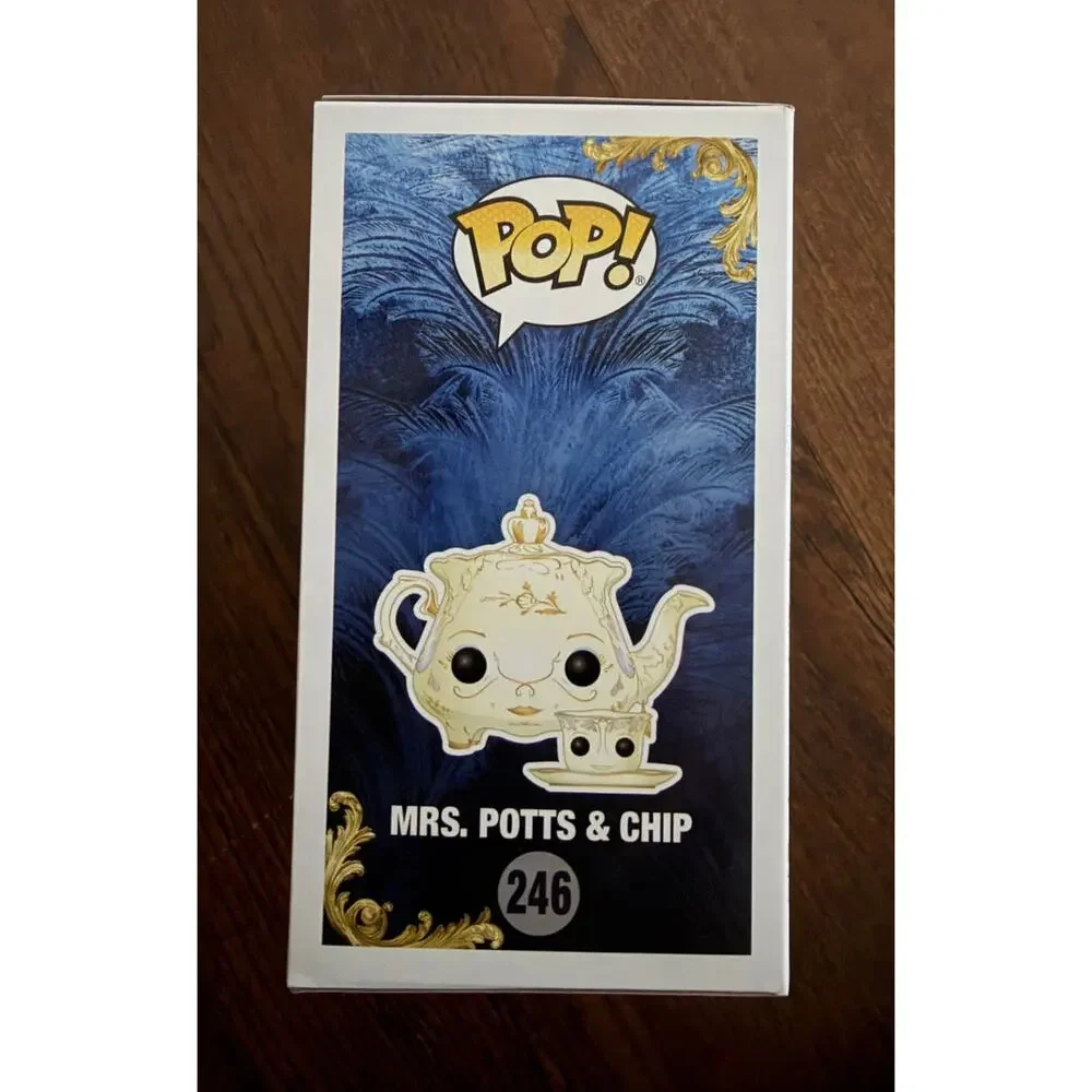 Funko POP! MRS POTTS & CHIP 246 from Beauty & the Beast NEW